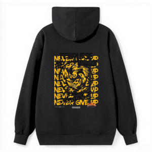 "Rose Power" Retro Rock Band Hoodie